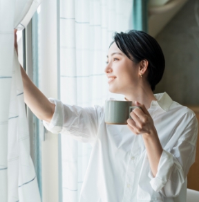 健康な身体、美しい身体はきれいな室内空気から